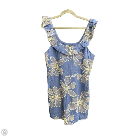 Dress Casual Midi By Loft In Floral Print, Size: Xl