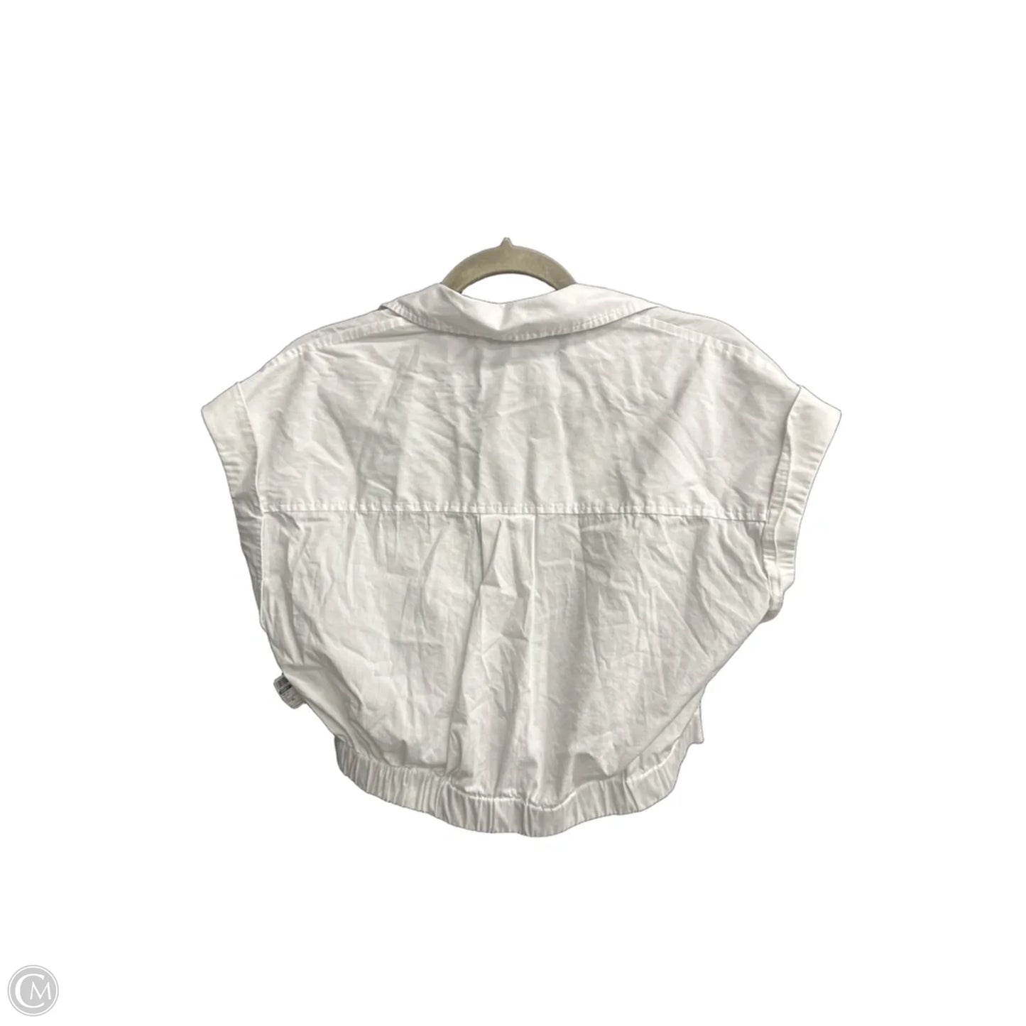 Top Short Sleeve By Kenneth Cole In White, Size: Xs