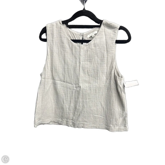 Top Sleeveless By Z Supply In Green, Size: M