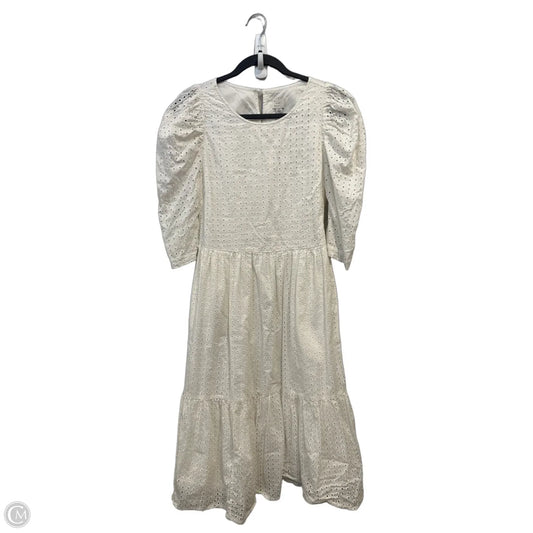 Dress Casual Maxi By A New Day In White, Size: M