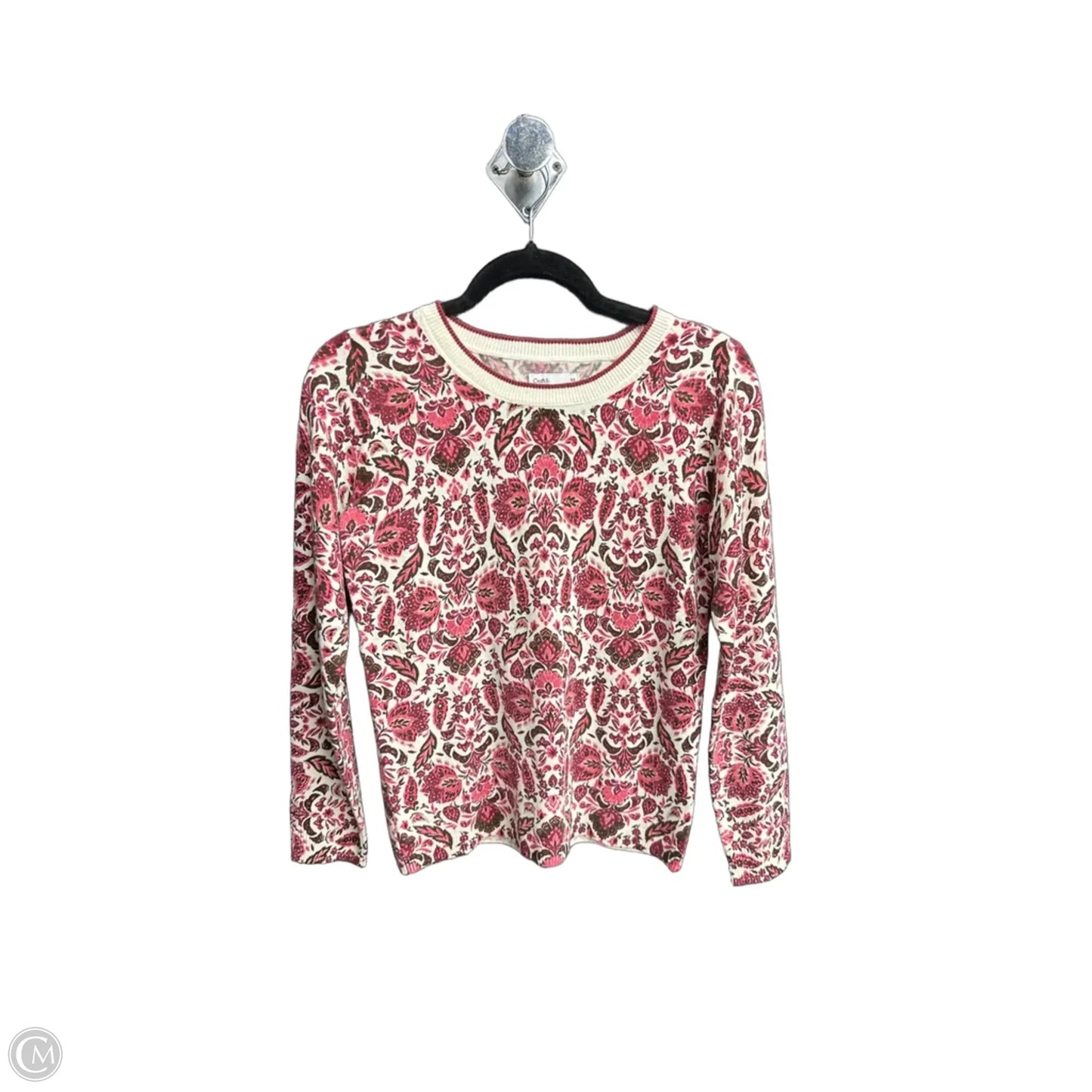 Top Long Sleeve By Croft And Barrow In Paisley Print, Size: Xs
