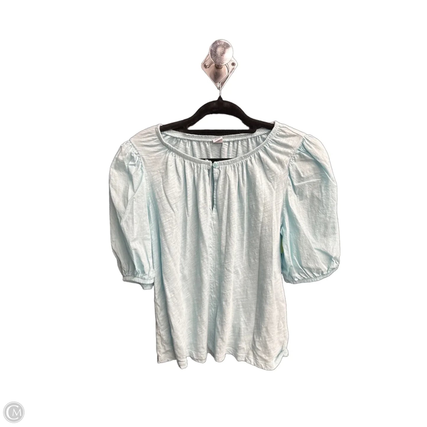Top Short Sleeve By Old Navy In Blue, Size: S