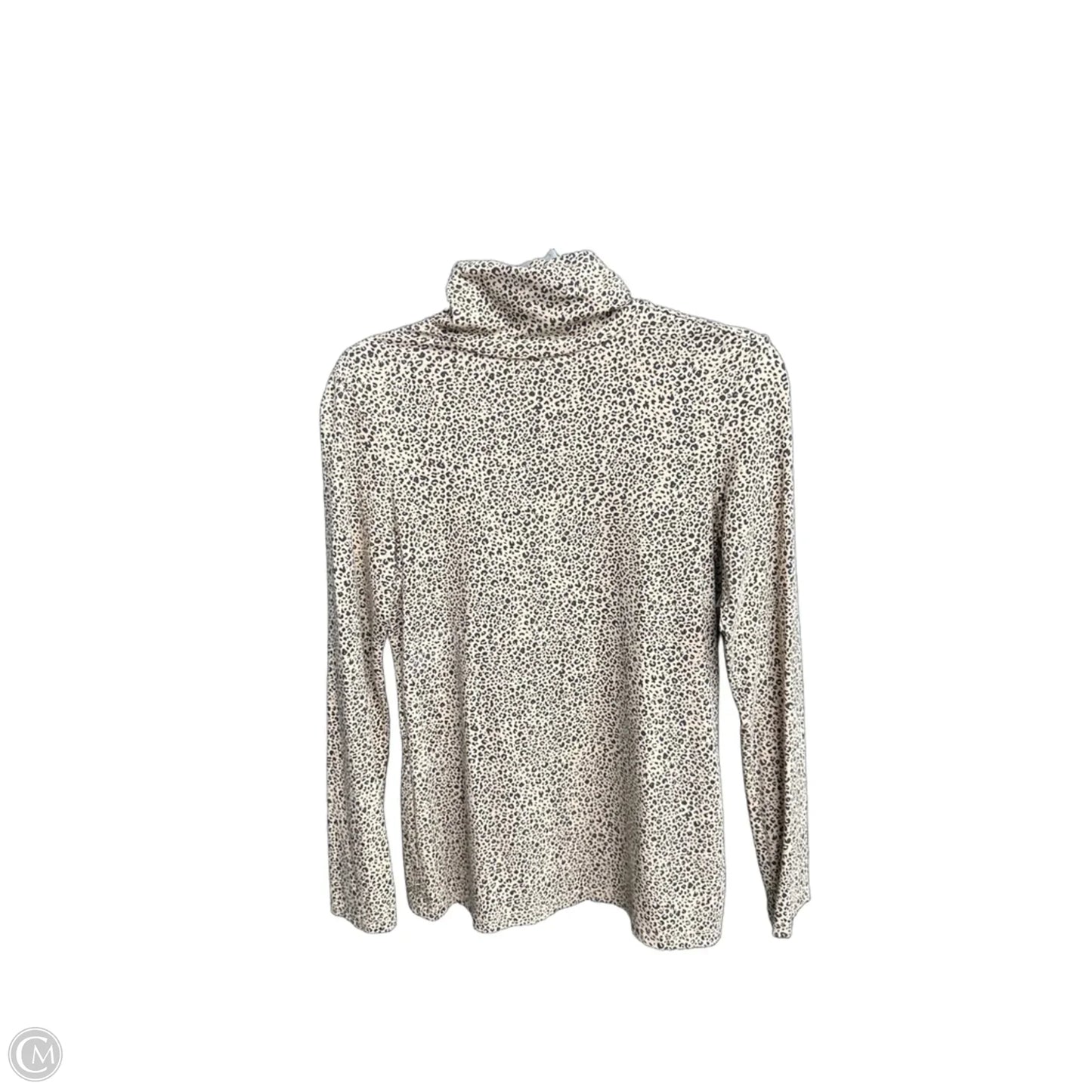 Top Long Sleeve By Amazon Essentials In Animal Print, Size: S