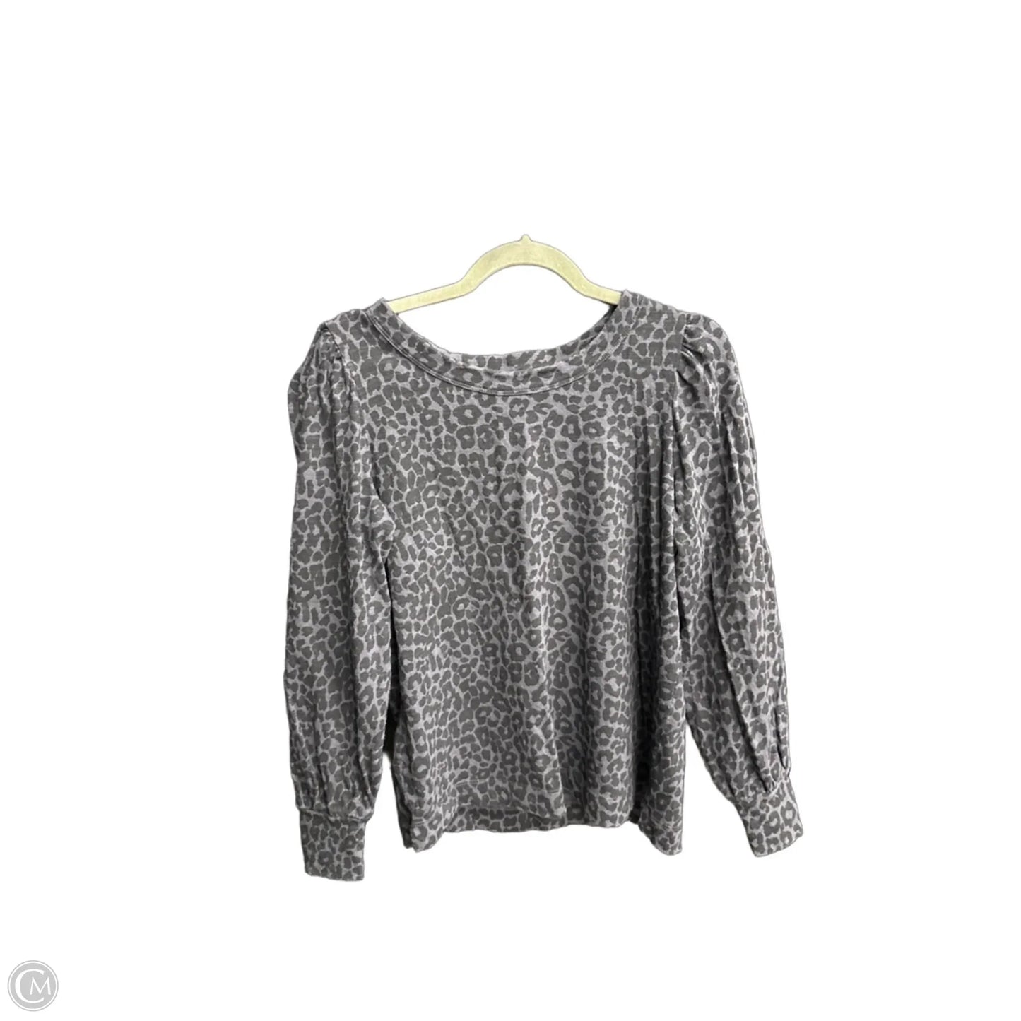 Top Long Sleeve By Loft In Animal Print, Size: M