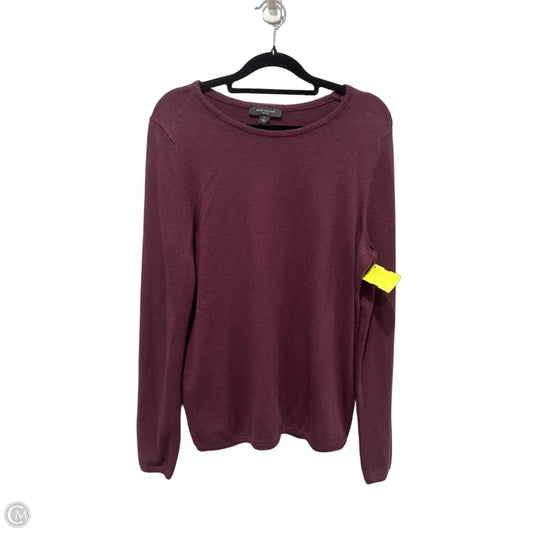 Top Long Sleeve By Ann Taylor In Purple, Size: Lp