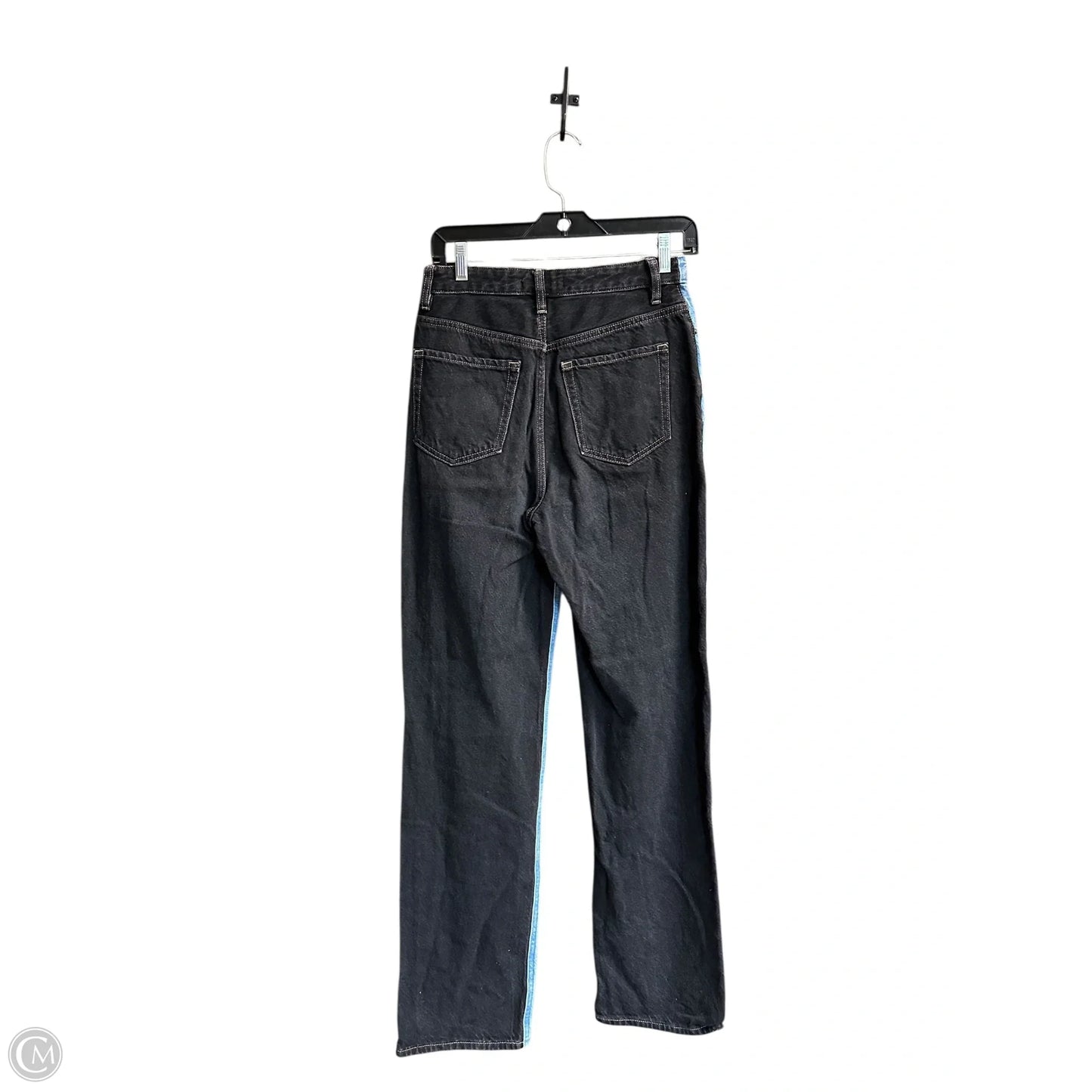 Jeans Straight By Pacsun In Black & Blue, Size: 4