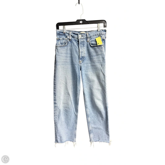 Jeans Straight By Citizens Of Humanity In Blue Denim, Size: 4