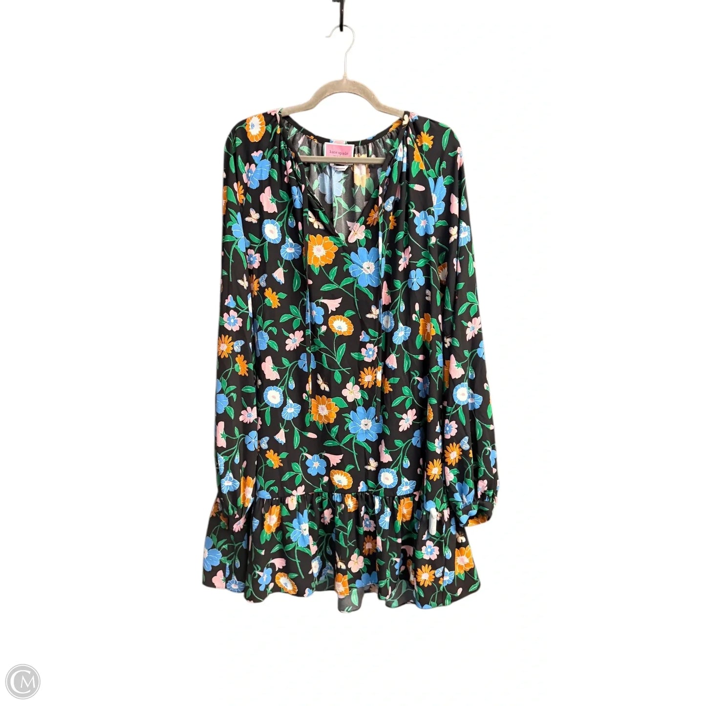 Dress Designer By Kate Spade In Floral Print, Size: Xl