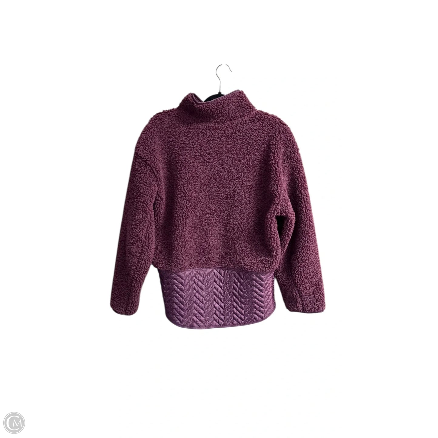 Athletic Fleece By Athleta In Maroon, Size: M