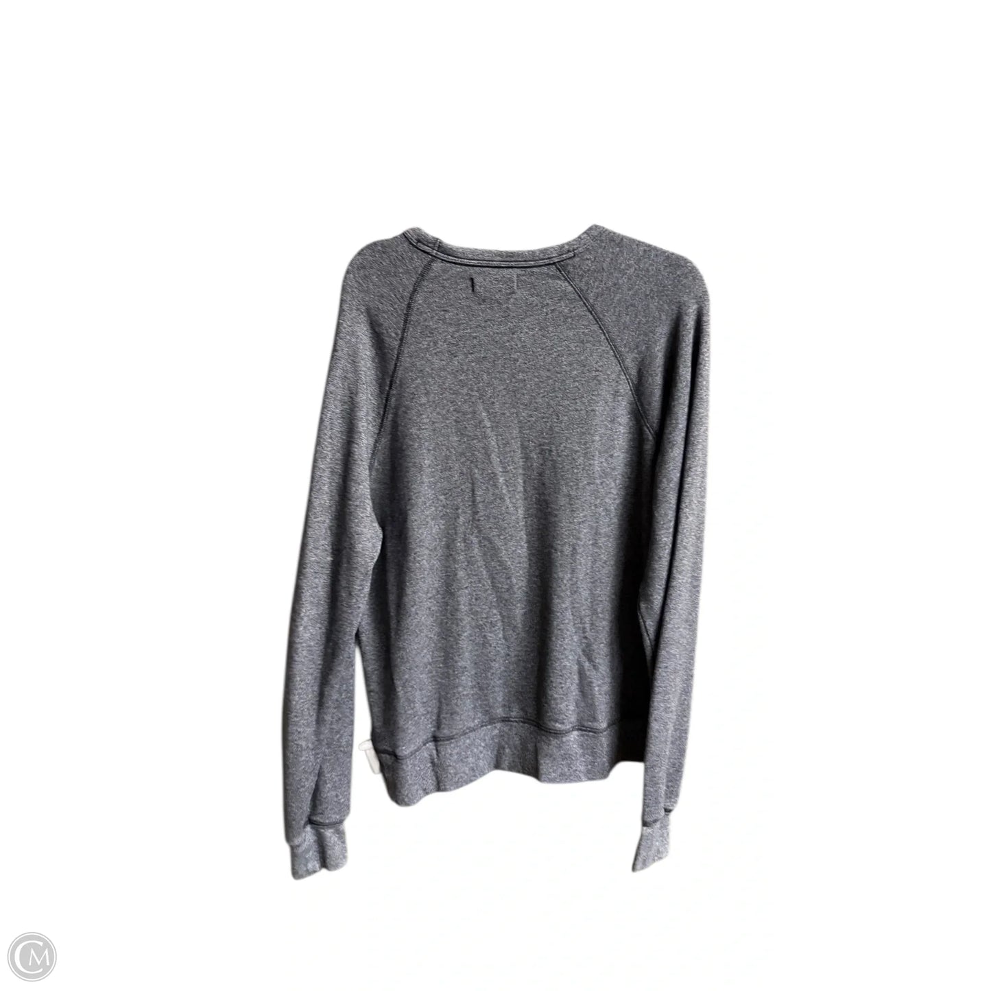 Sweatshirt Crewneck By Madewell In Grey, Size: M