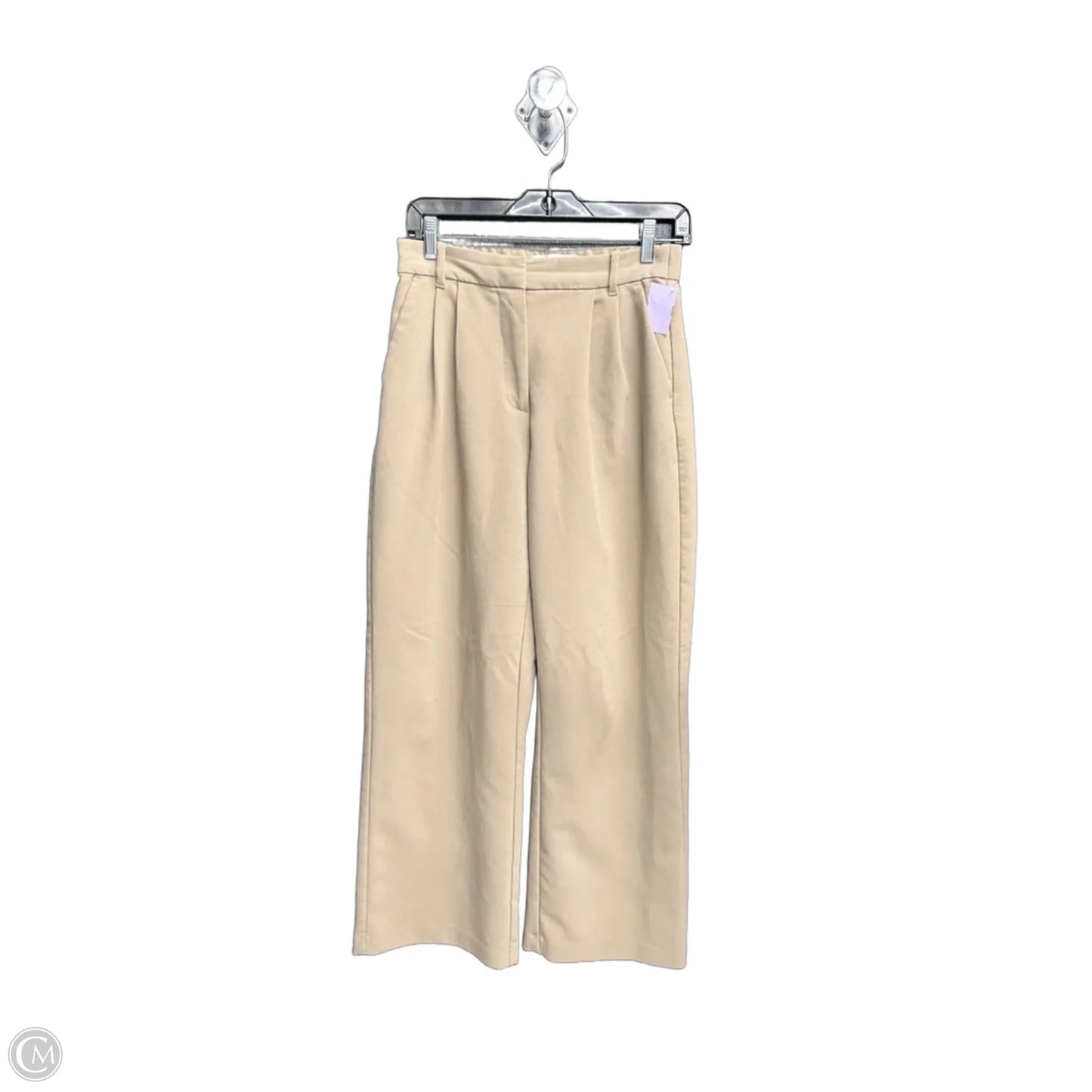 Pants Wide Leg By Abercrombie And Fitch In Tan, Size: 4