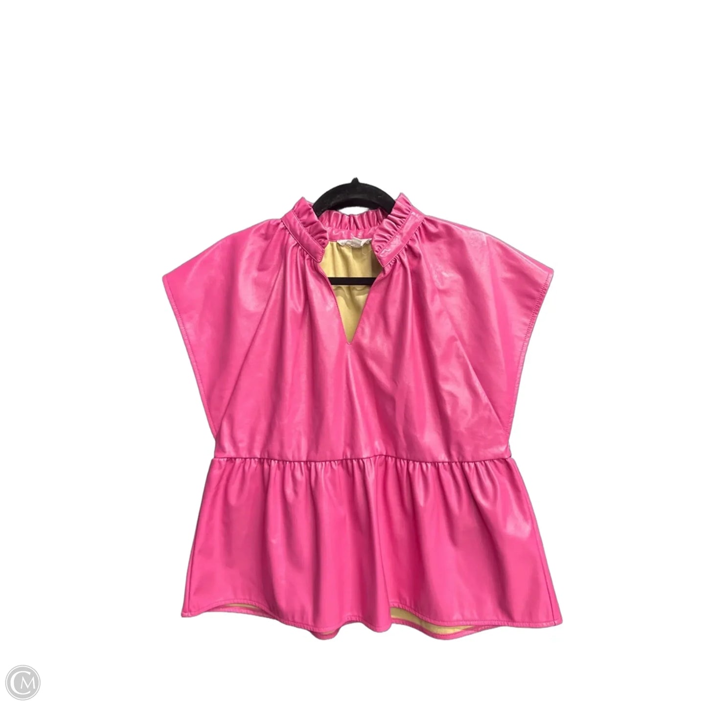 Blouse Sleeveless By Thml In Pink, Size: S