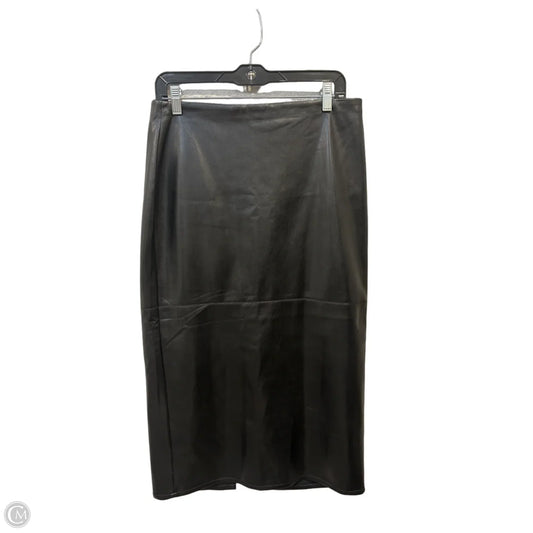Skirt Maxi By Good American In Black, Size: L