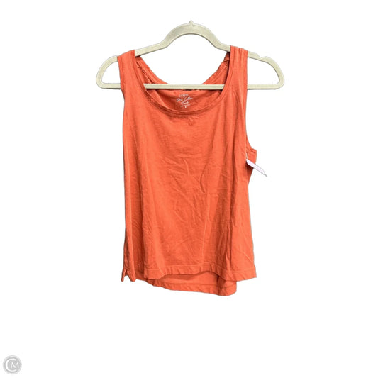 Tank Top By J. Crew In Orange, Size: S