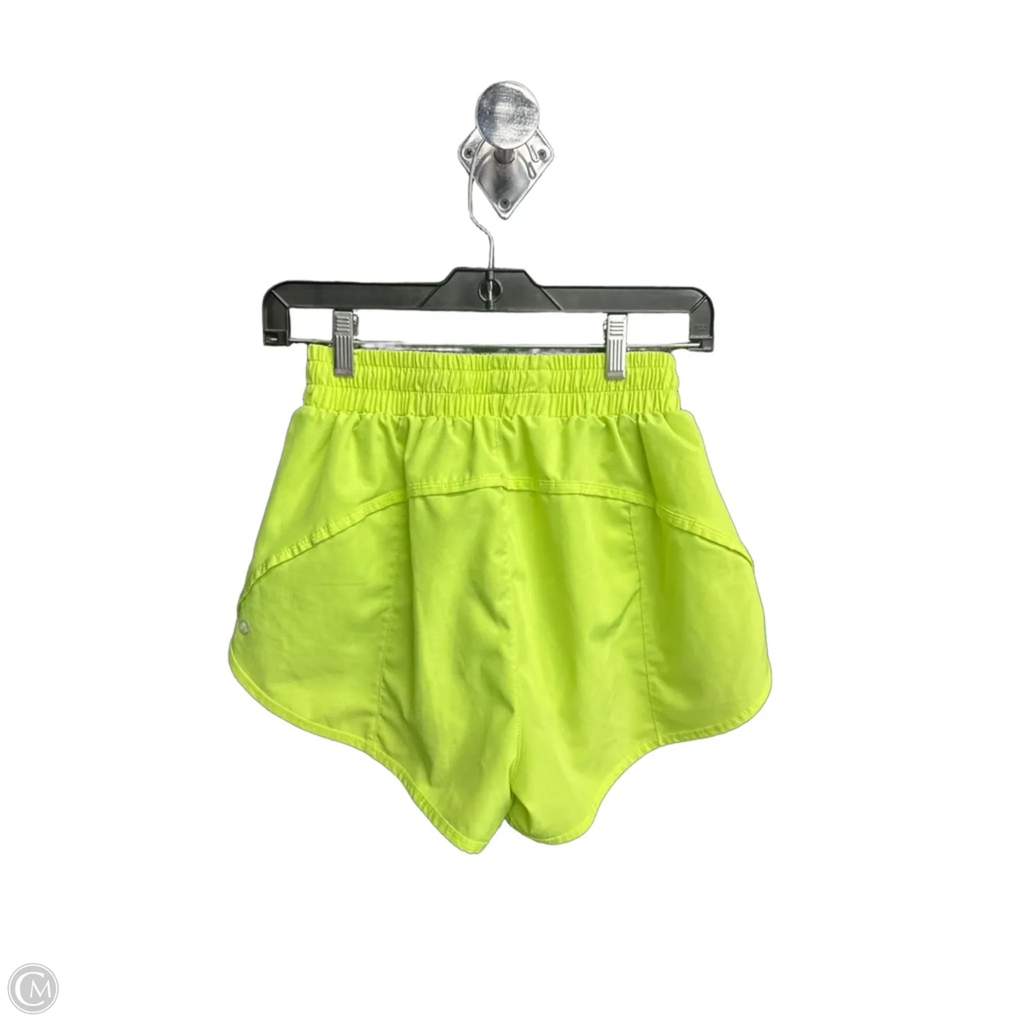 Athletic Shorts By Lululemon In Green, Size: S