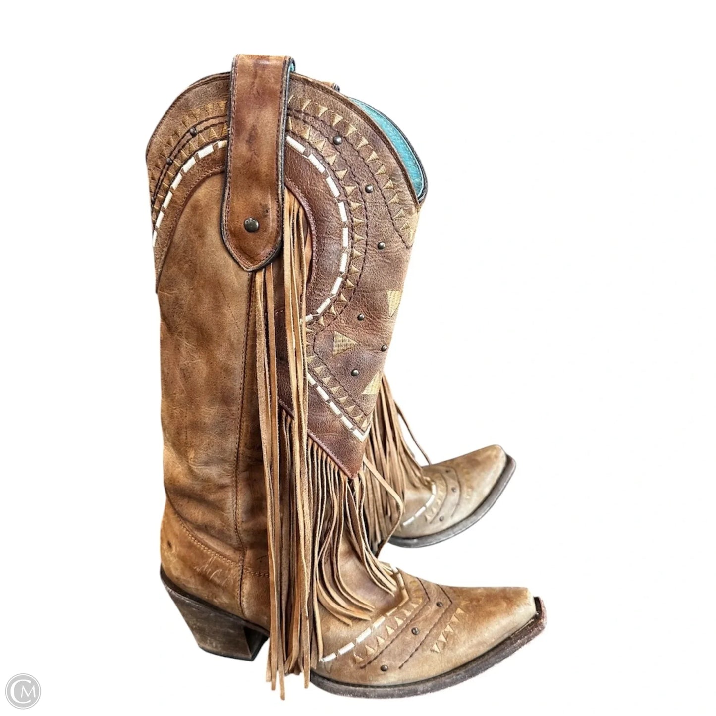 Boots Western By Corral In Brown, Size: 7