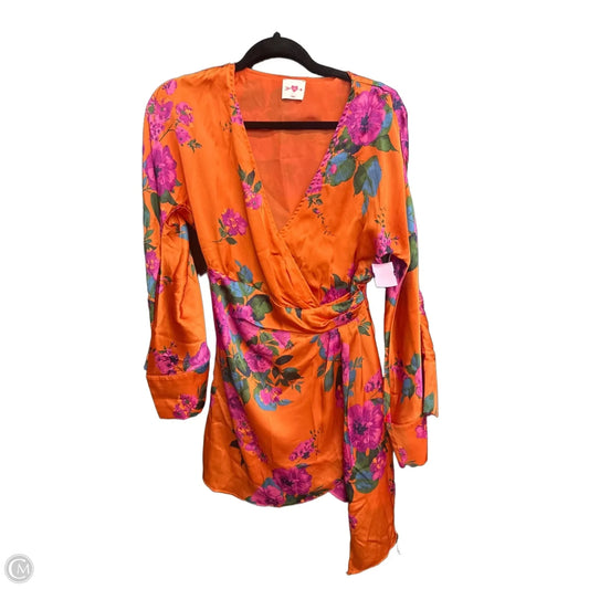 Dress Casual Midi By Buddy Love In Floral Print, Size: Xs