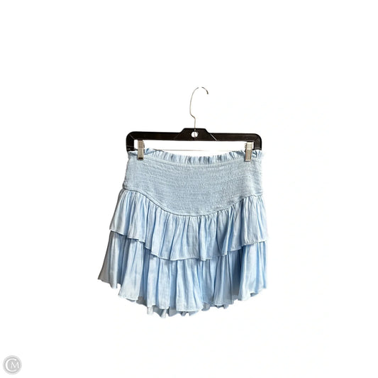 Skirt Mini & Short By Ee Some In Blue, Size: 12