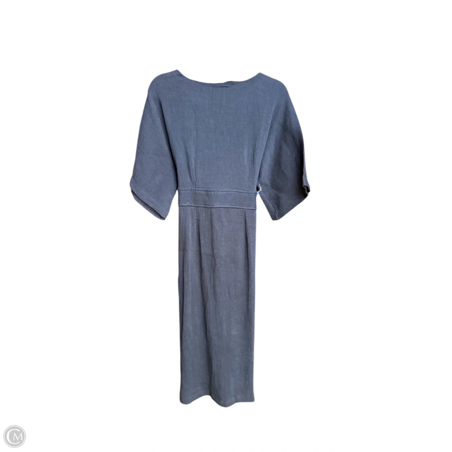 Dress Casual Midi By Clothes Mentor In Navy, Size: L