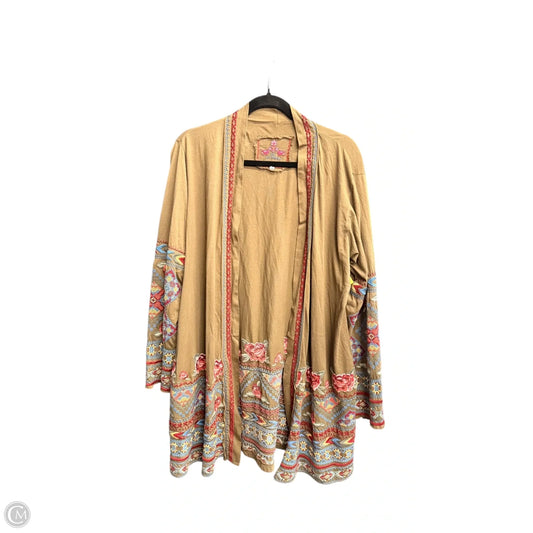 Cardigan By Johnny Was In Green, Size: L