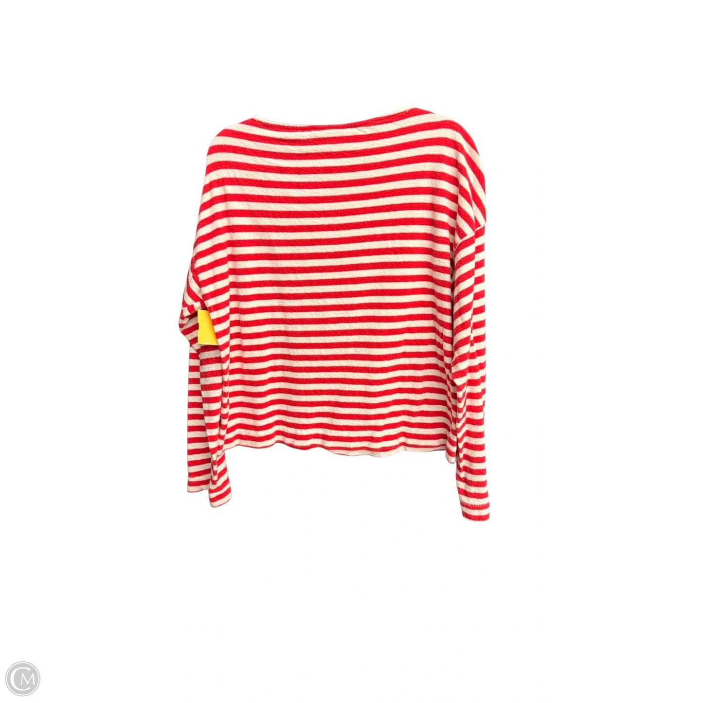 Top Long Sleeve By Universal Thread In Striped Pattern, Size: M