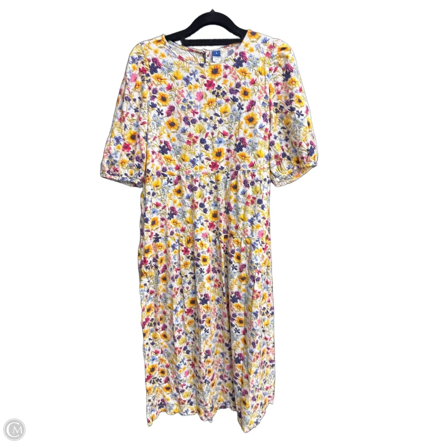 Dress Casual Maxi By Old Navy In Floral Print, Size: S