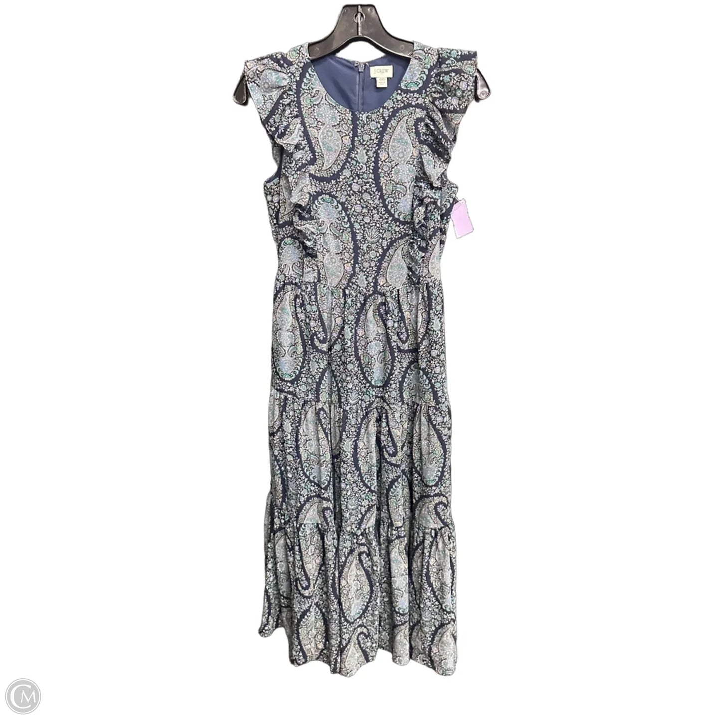 Dress Casual Maxi By J. Crew In Navy, Size: Xs