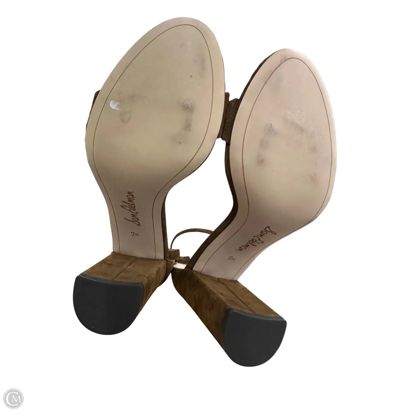 Shoes Heels Block By Sam Edelman In Brown, Size: 7.5