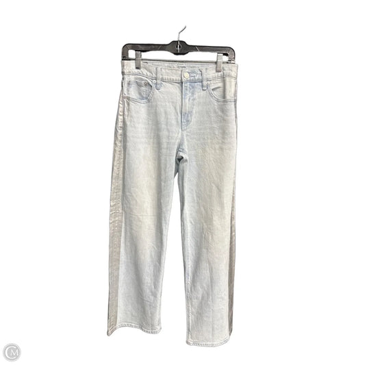 Jeans Wide Leg By American Eagle In Blue Denim, Size: 2