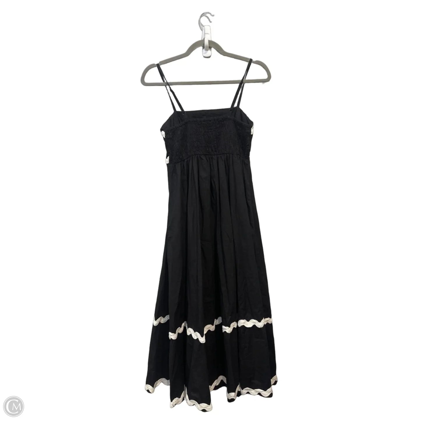 Dress Casual Maxi By Sim & Sam In Black & White, Size: S