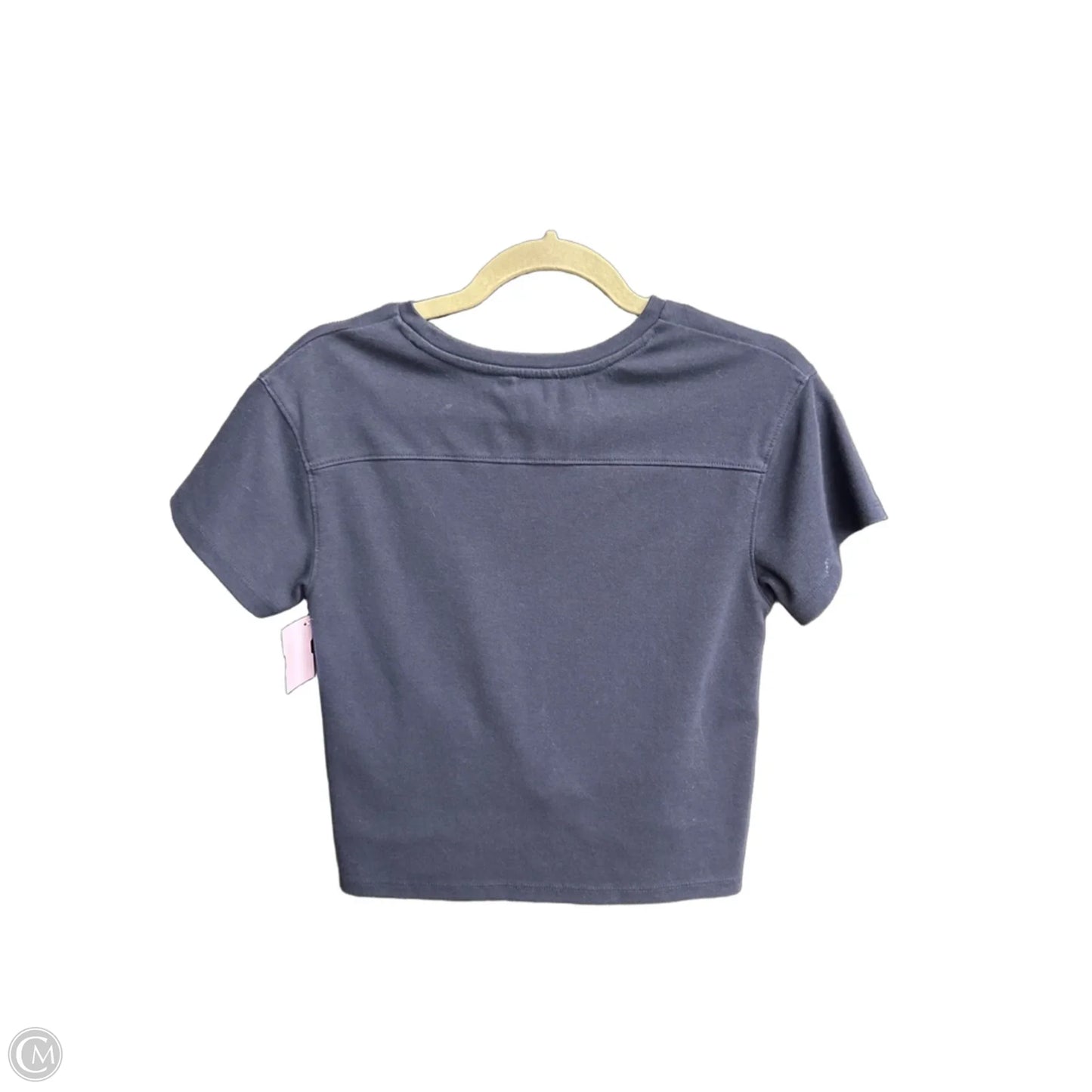 Top Short Sleeve By Habitual In Navy, Size: S