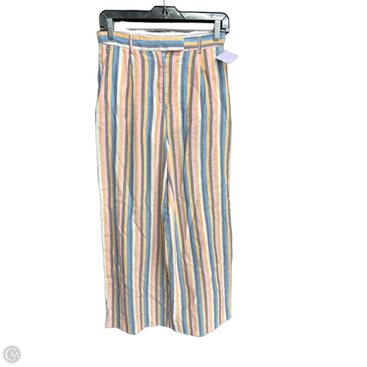 Pants Linen By Fate In Striped Pattern, Size: 4