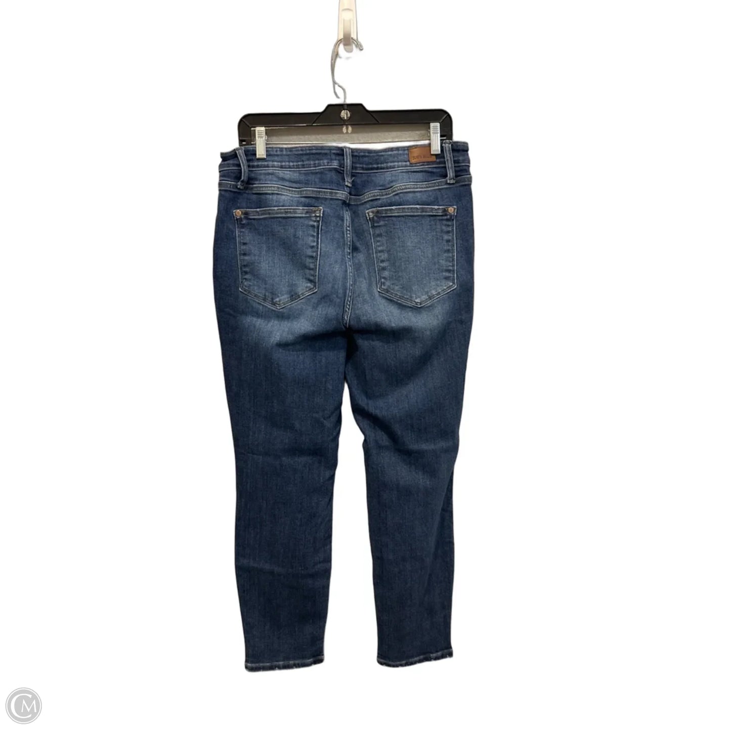 Jeans Straight By Judy Blue In Blue Denim, Size: 10
