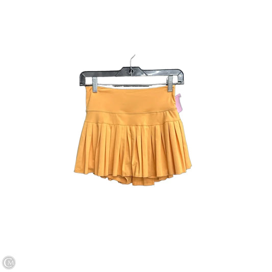Athletic Skort By Clothes Mentor In Orange, Size: Xs