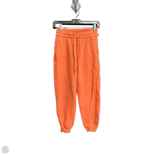 Athletic Pants By Lululemon In Orange, Size: Xs