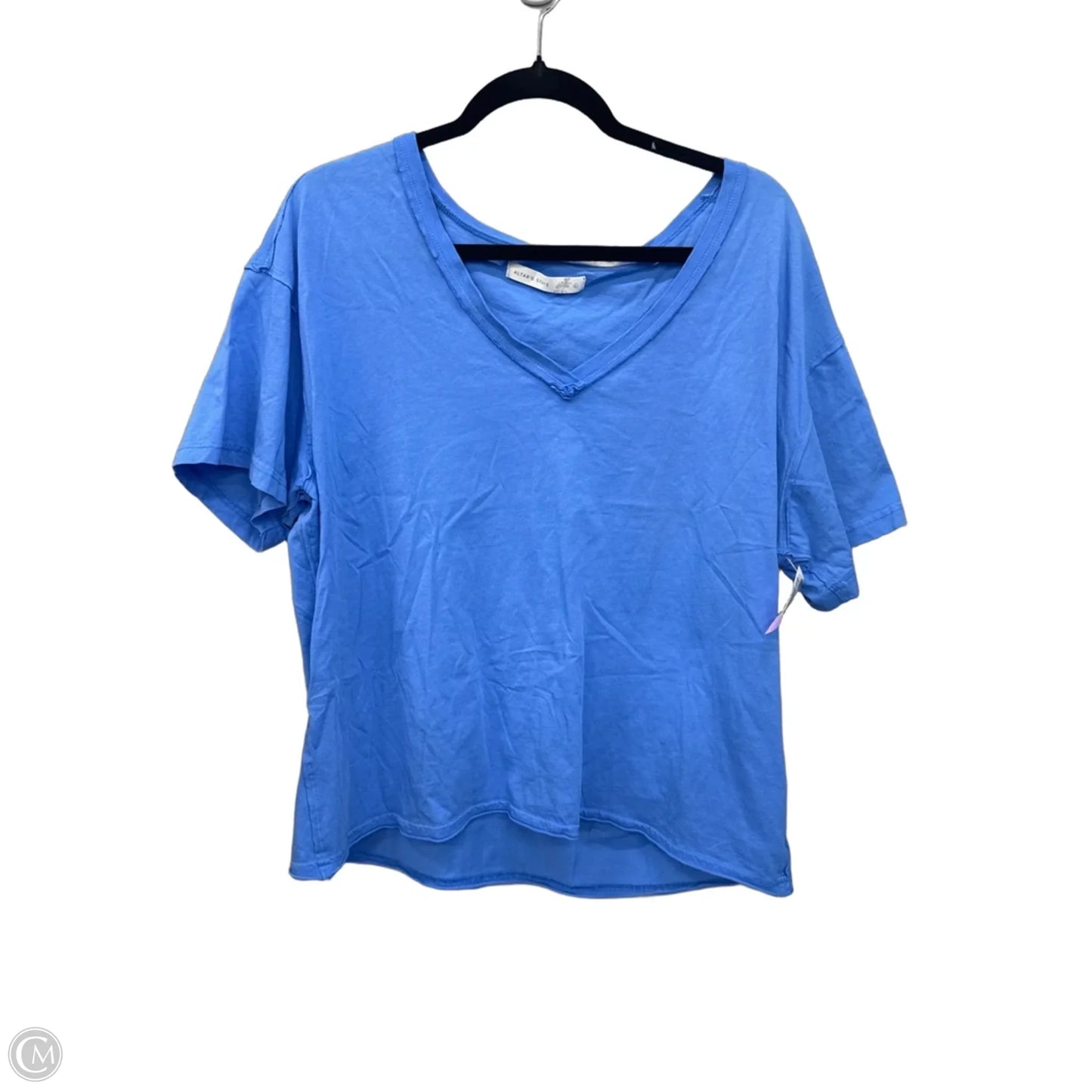 Top Short Sleeve Basic By Altard State In Blue, Size: L
