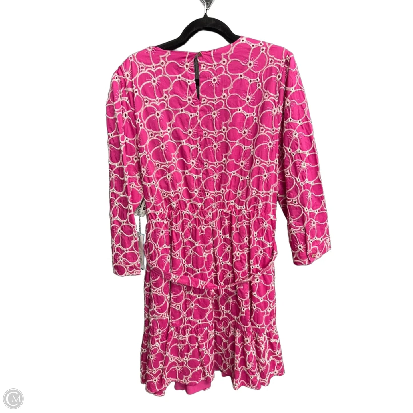 Dress Casual Midi By Draper James In Purple & White, Size: Xxl