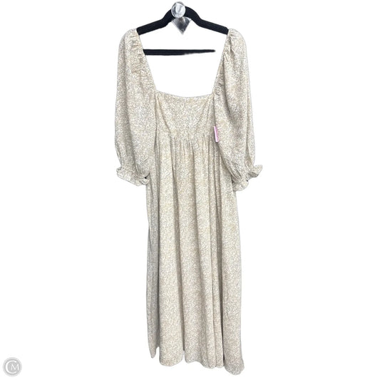 Dress Casual Maxi By Storia In Blue & Brown, Size: S