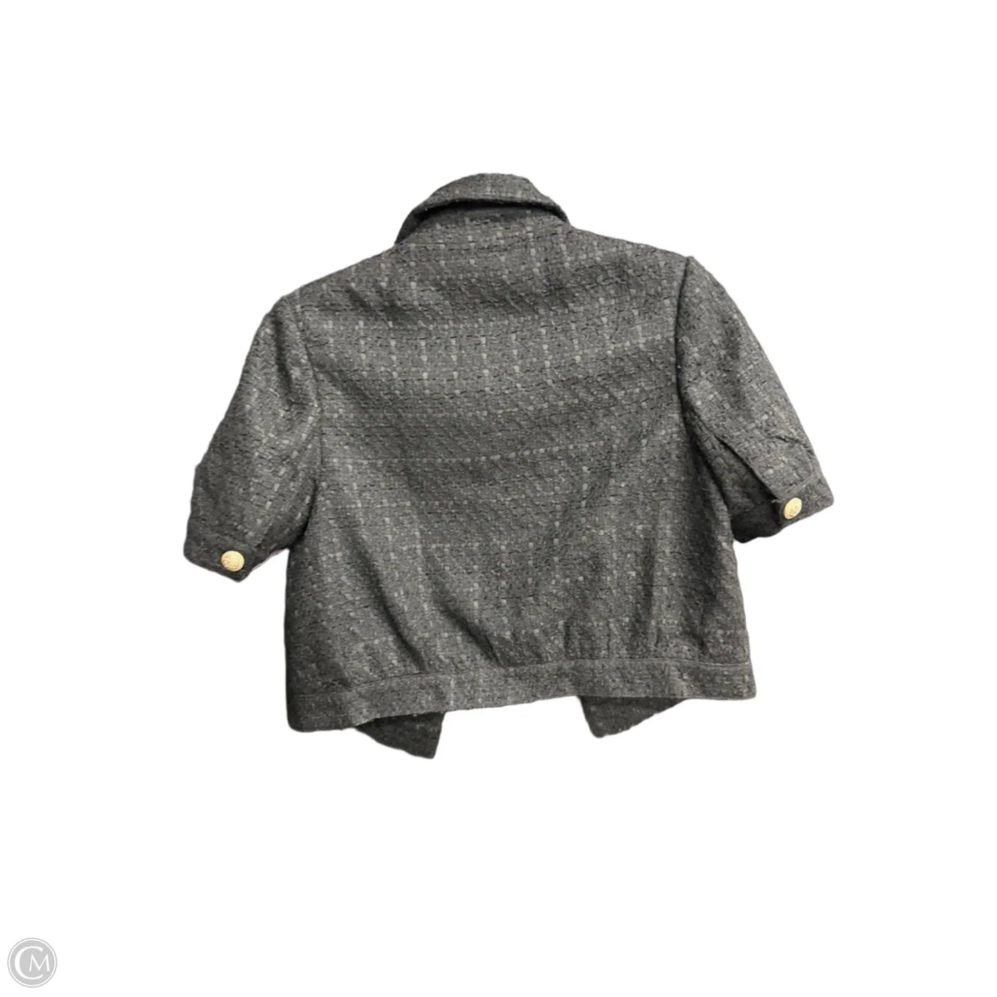 Top Short Sleeve By Clothes Mentor In Black & Gold, Size: Xs