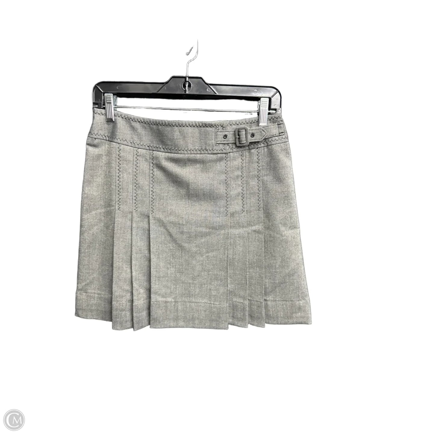 Skirt Mini & Short By Loft In Black & Grey, Size: 2