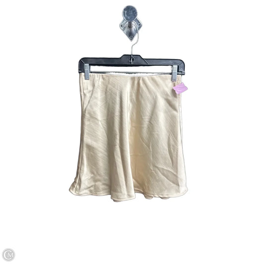 Skirt Mini & Short By A New Day In Gold, Size: 2