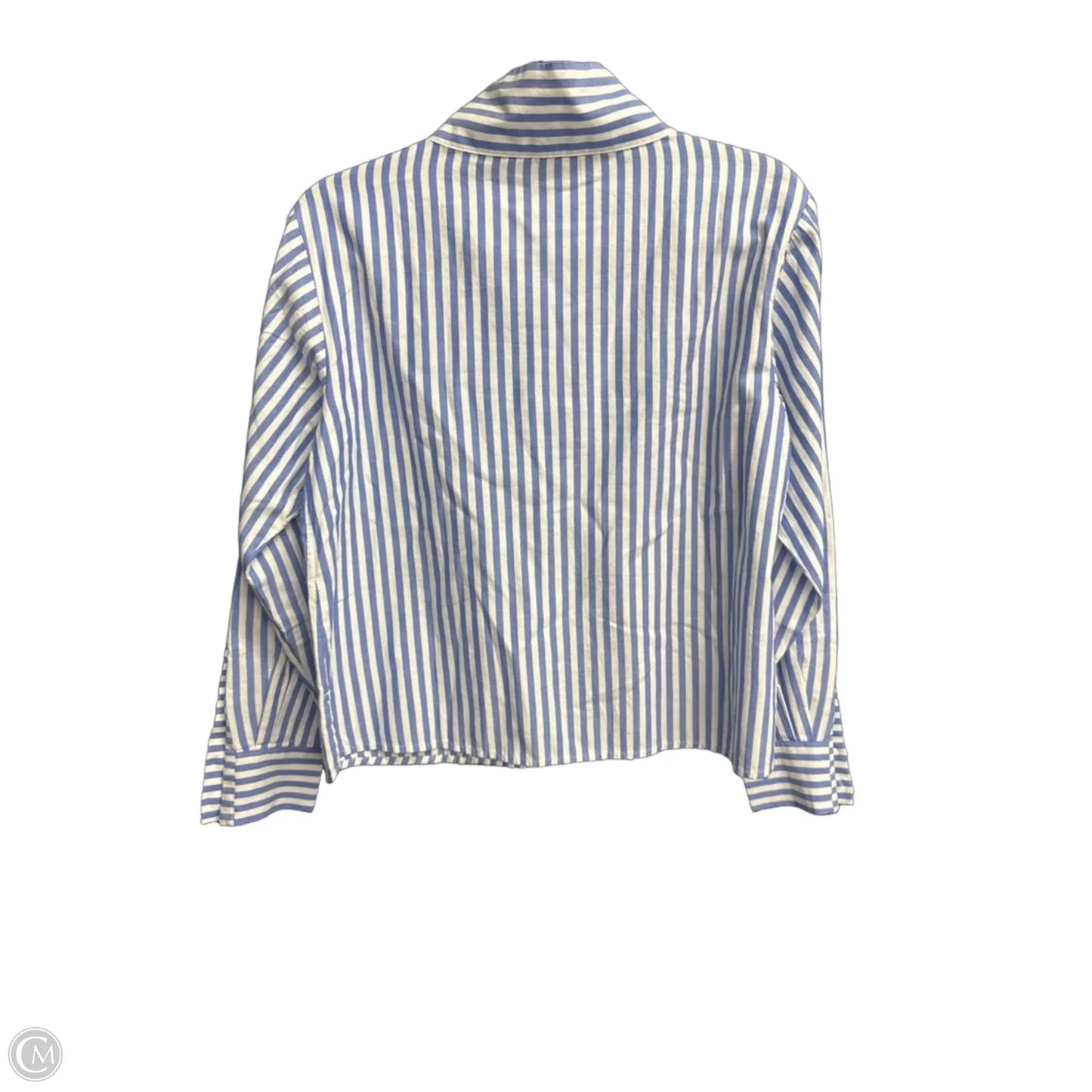 Top Long Sleeve By Loft In Striped Pattern, Size: Xsp