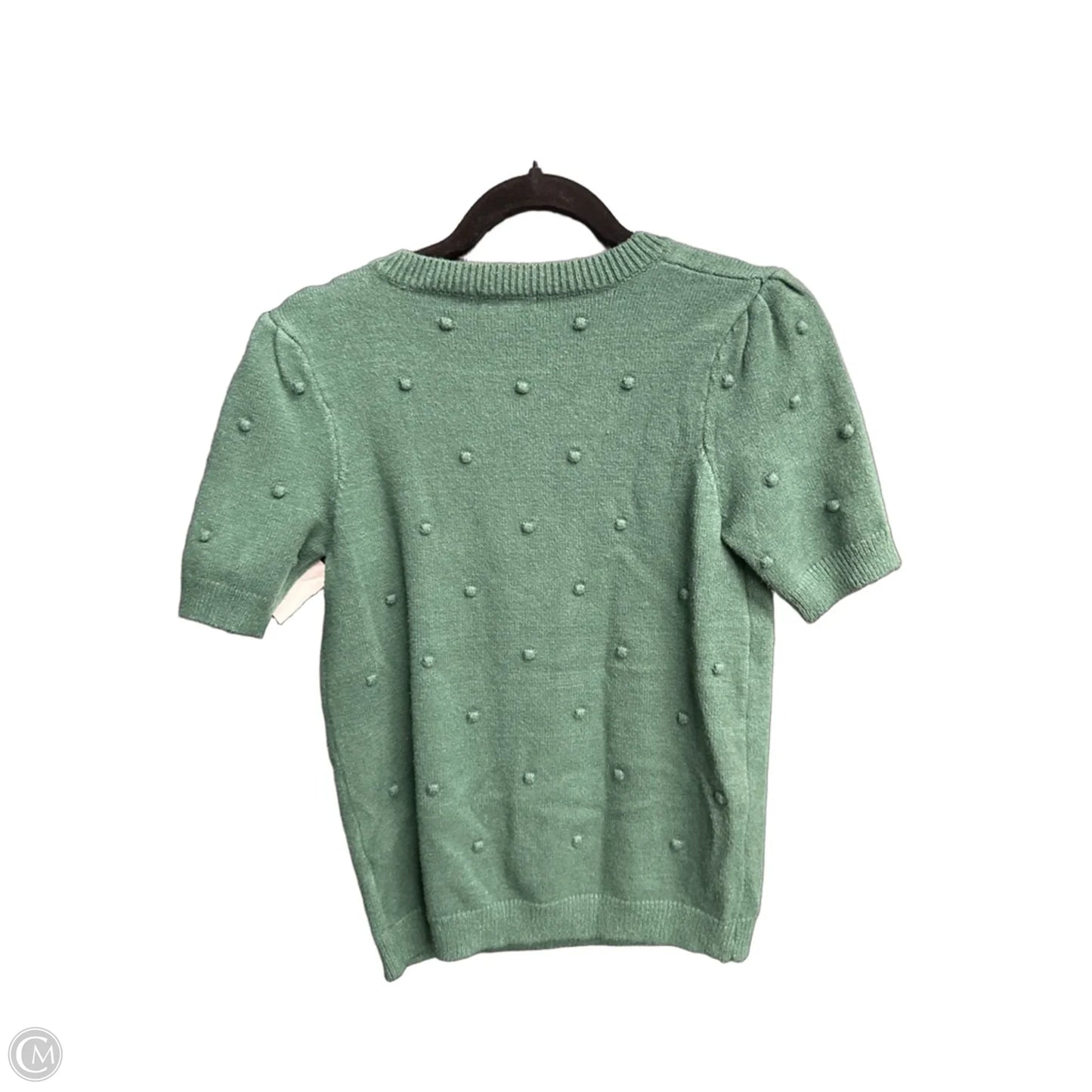 Top Short Sleeve By Entro In Green, Size: L