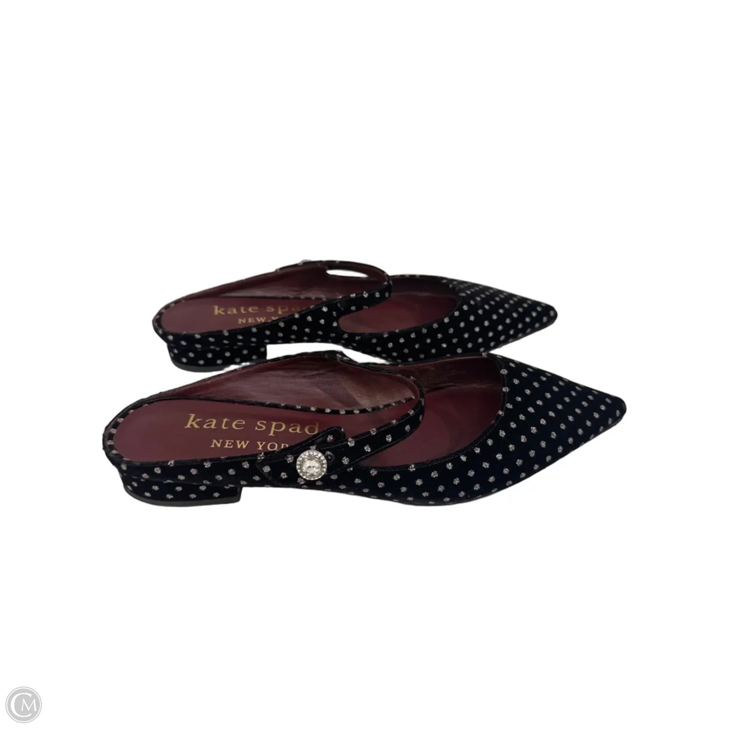 Shoes Designer By Kate Spade In Polkadot Pattern, Size: 9