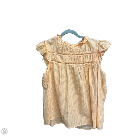 Top Sleeveless By Ces Femme In Orange, Size: L