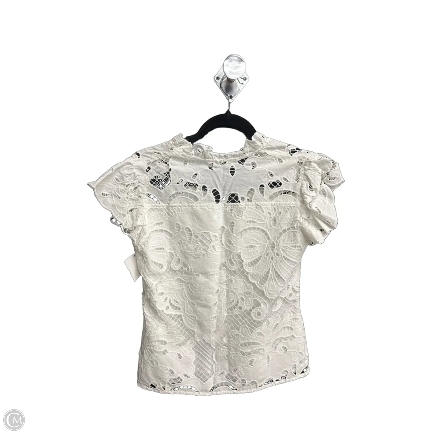 Top Sleeveless By Clothes Mentor In White, Size: Xs