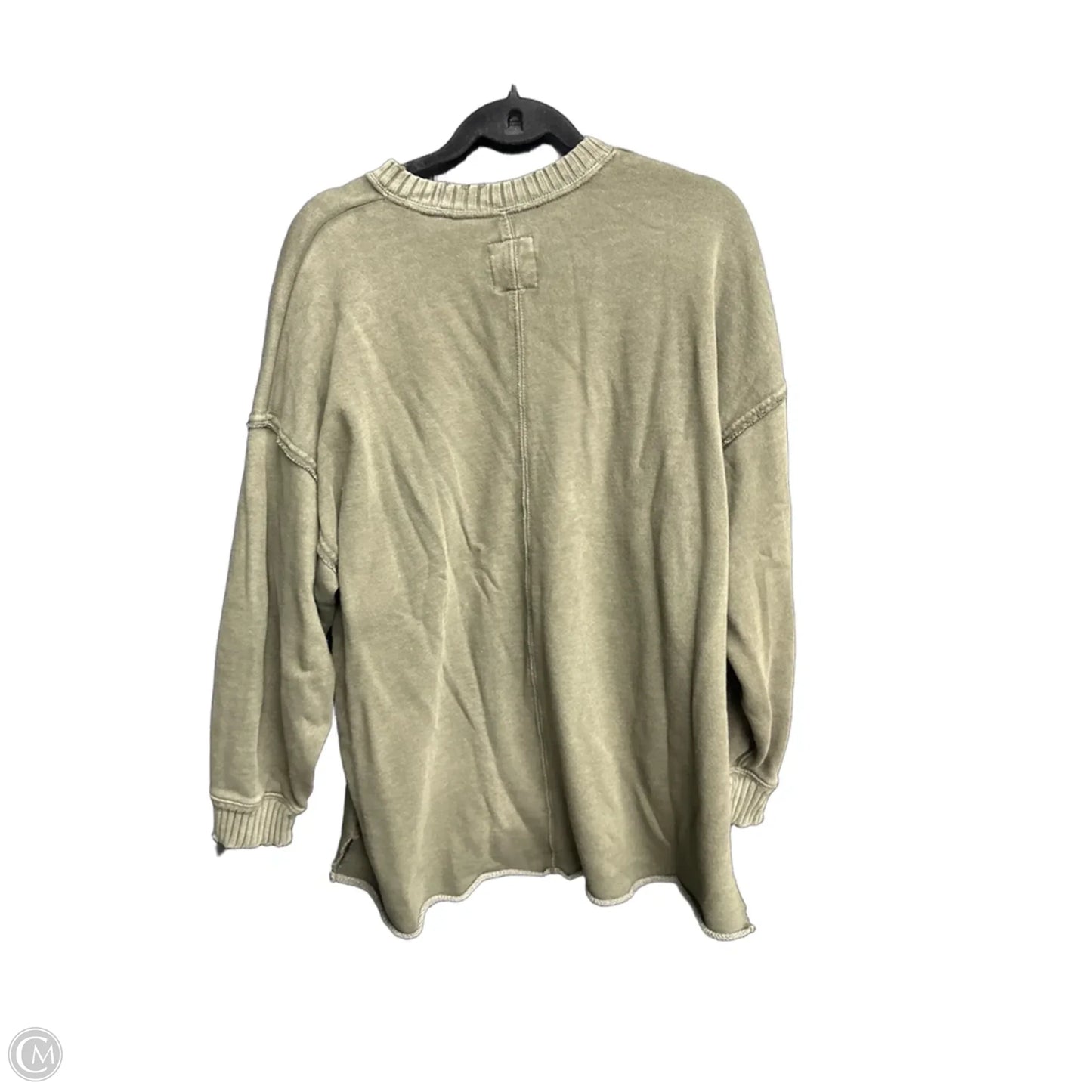 Sweatshirt Crewneck By Aerie In Green, Size: S