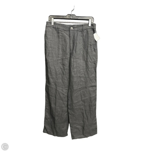 Pants Linen By Madewell In Black, Size: 8