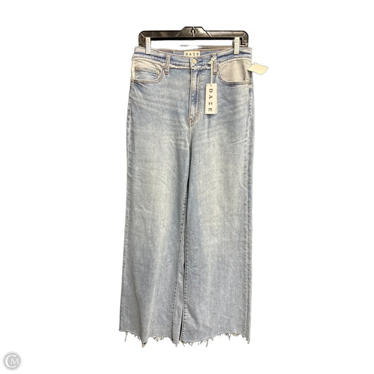 Jeans Wide Leg By Daze Denim In Blue Denim, Size: 6