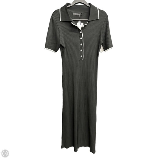 Dress Casual Maxi By Merokeety In Black & White, Size: L